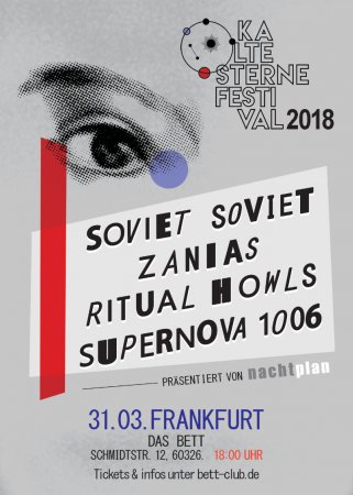 KALTE STERNE FESTIVAL mit SUPERNOVA 1006, RITUAL HOWLS, ZANIAS, SOVIET SOVIET