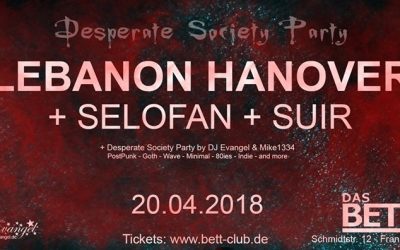 Lebanon Hanover & Selofan & Suir & Desperate Society Party
