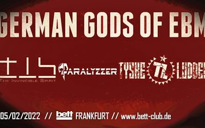 GERMAN GODS OF EBM mit: THE INVINCIBLE SPIRIT & TYSKE LUDDER
