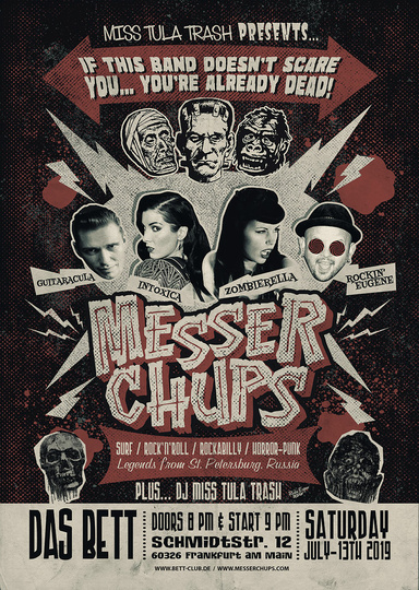 MESSER CHUPS  – Support: The Half Humans