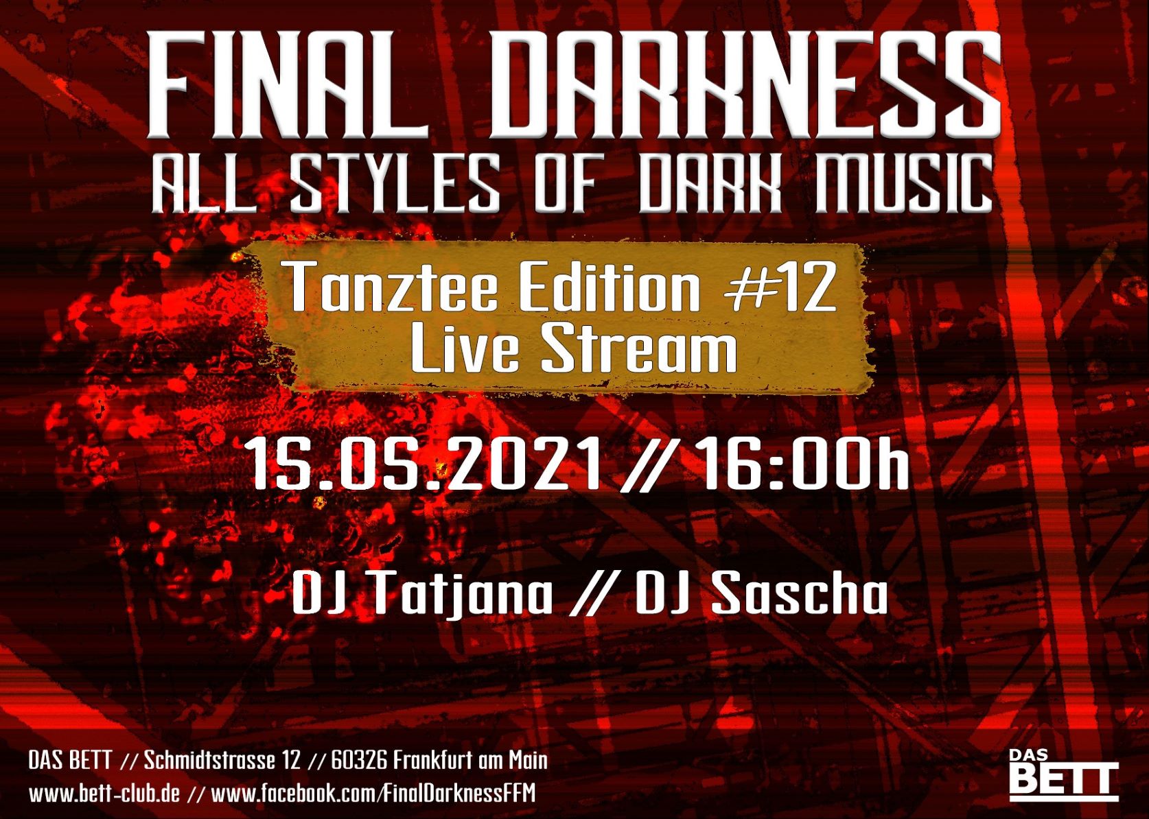 FINAL DARKNESS TANZTEE Edition #13