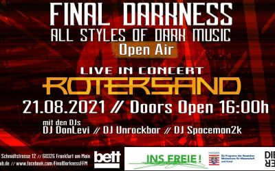 Final Darkness Open Air Live in Concert: Rotersand