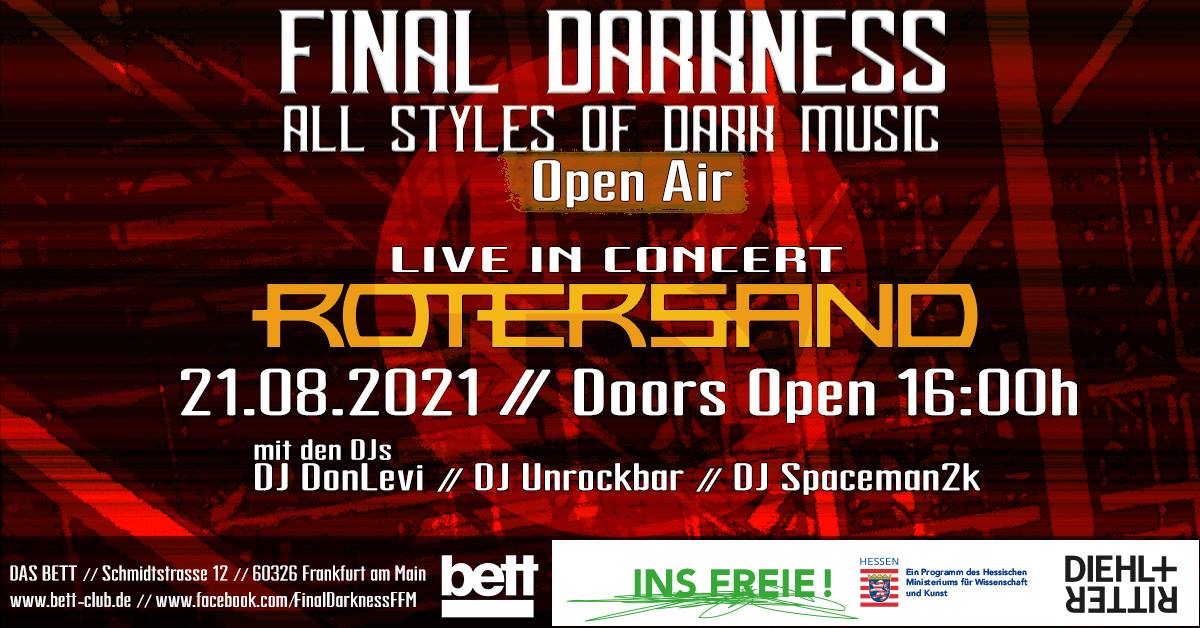 Final Darkness Open Air Live in Concert: Rotersand
