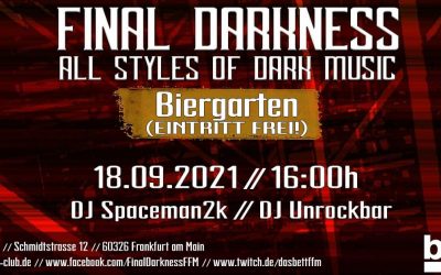 FINAL DARKNESS BIERGARTEN