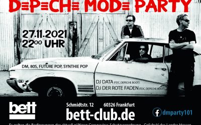 DEPECHE MODE PARTY mit DJ DATA & DJ DER ROTE FADEN
